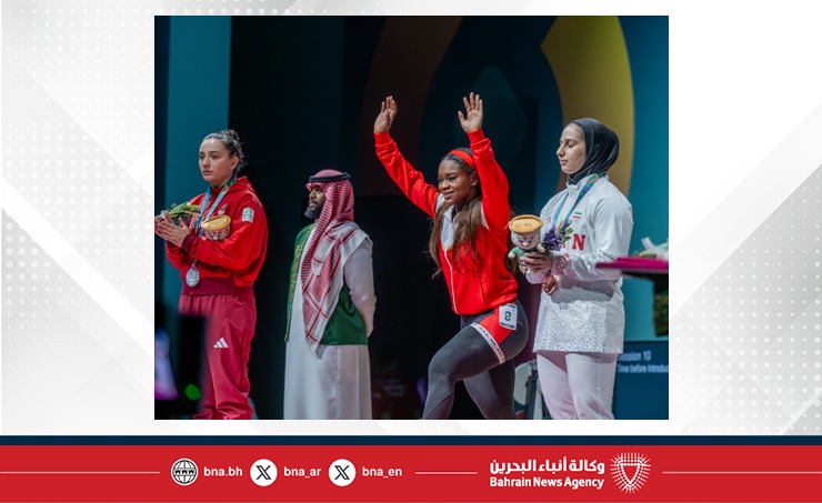 الرباعة غرويسو تهدي البحرين ذهبيتين وفضية في رفع الأثقال بدورة ألعاب التضامن الإسلامي